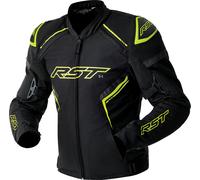 RST S1 D3O, giacca tessile impermeabile 3XL male Nero/Giallo Fluo