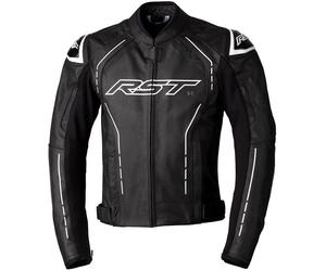 RST S1 Giacca in pelle moto, nero-bianco, taglia 48 per maschi