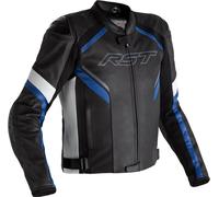 RST Sabre, giacca in pelle L male Nero/Bianco/Blu