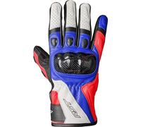 RST Stunt III Guanti da moto, Rosso/Blu/Bianco, Taglia M