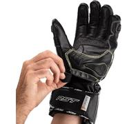 Guanti da moto in pelle estivi RST TracTech Evo 4 Noir Dimensione 9