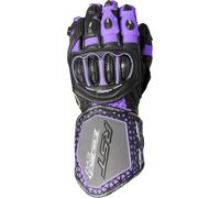 RST TracTech Evo 4 Guanti da moto da donna, nero-porpora, taglia L per donne