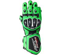RST Tractech Evo 4 Guanti da moto, nero-verde, taglia S per maschi