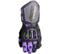 RST TracTech Evo 4 Guanti da moto da donna, nero-porpora, taglia XS per donne