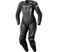 RST Tractech Evo 5 One Piece Tuta in pelle da moto da donna, nero-bianco, taglia XS per donne