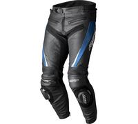RST Tractech EVO 5 Pantaloni di pelle da moto, nero-blu, taglia XL per maschi