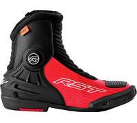 RST TracTech Evo D3O, stivali corti perforati 45 EU male Nero/Rosso Fluo