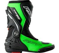 RST Moto Stivali da motocicletta Tractech Evo D3O perforati Nero/Verde Fluo Taglia 40