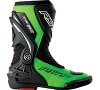 RST Moto Stivali da motocicletta Tractech Evo D3O perforati Nero/Verde Fluo Taglia 40