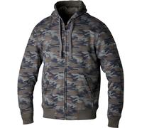 RST Urban Hoodie Camo, giacca in tessuto XXL male Verde Scuro/Marrone/Nero