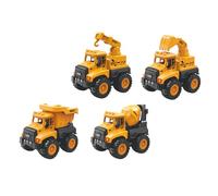 Rstoys - Ronchi Supe RS Toys Veicolo da Cantiere a Frizione Mega Costruzioni - 9 cm - 4 Modelli Assortiti (1 pezzo)