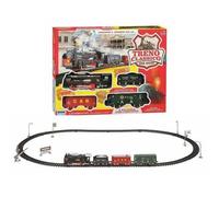 RSToys RST11893 Treno Classico Batteria Luci e Suoni 33Pz Circuito 430 cm