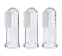 RSYHVG Spazzolino da denti in silicone per bambini Spazzolino da denti in silicone, spazzolino da dito in silicone 0-2 anni, aiuto per l'allenamento in morbido silicone senza BPA