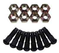 RT-PARTS - Set di 8 dadi e bulloni per dadi e dadi per Bobcat 720 721 722 730 731 732 741 742 743 751 753 763 773 863 873 883 S100 S130 S1S150 S160 S175 S185 S205 S220 S250 S300 A220 A300 S510 S530