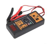 RT01 Tester relè auto, rilevatore di tensione 12V 24V con schermo LCD per auto camion moto, strumento di analisi batteria compatta (RT01)