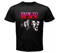 rt0a3wwu Fade To Black Horror Movie Men's Black T-Shirt Size S-5XL