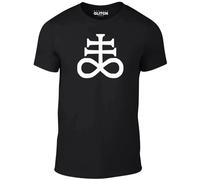 rt0a3wwu Satanic Cross T-Shirt - Funny t Shirt Satan Retro Devil Bible Anti Christ Witch