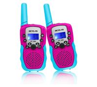 RT388 Giocattolo per 4-12 Anni Walkie Talkie Bambini con 8CH Torcia LCD