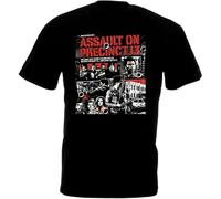 Rt61FM Assault on Precinct 13 v6 - Maglietta del Film John Carpenter, da Uomo, XL