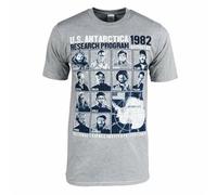 Rt61FM The Thing Outpost #31 Mens T Shirt John Carpenter Heather Grey Horror Movie S
