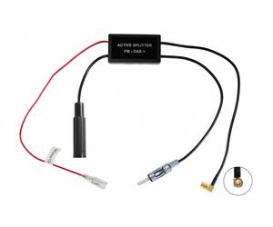 RTA 203.010-0 Distributore attivo del segnale antenna tra AM/FM e DAB+