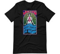 RTASFDA 1967 Monterey Pop Festival Concert Poster Short-Sleeve T-Shirt Black