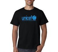 RTAuesser UNICEF Who Logo Men T-Shirt Black XXL