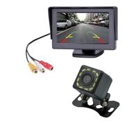 Rtauhife Telecamera per La Visione Posteriore 'Auto per Il Parcheggio 'Auto Telecamera per La Retromarcia Schermo da 4,3 Pollici -922