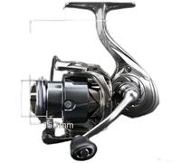 RTBLUE B5-2500 - Mulinello in carbonio B5 con bobina poco profonda in metallo, manico monopezzo anti-vibrazione, per pesca a lunga durata, colore: argento