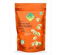 RTC FOODS Californian Roasted & Salted Pistachios 250 gm I Crunchy & Delicious I Over baked I Shelled Nuts I Rich with Minerals and Vitamins I Selected Dry Fruits I Lightly Salted