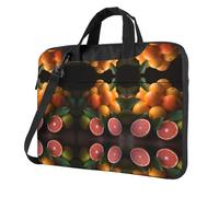 RTCVXZDSA Oranges And Tangerines Elegante borsa per laptop con design a stampa completa - Borsa leggera e protettiva in poliestere Oxford 600D con fodera morbida, perfetta per lavoro, viaggi e scuola