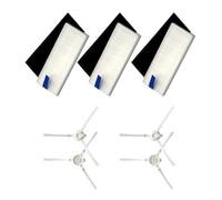 RTDMND Accessori for Aspirapolvere. Spazzola for Bordi, Filtro HEPA, Compatibile con Tefal Rowenta Explorer 20 40 50 75 Serie RG7687/RR7687WH, Pezzi di Ricambio(Set a)