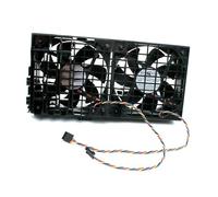 RTDPART Assemblaggio Doppio Ventilatore per Il Fattore di Forma della Mini Torre per dell Precision T3500 T5500 0HW856 HW856 CP232
