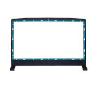 RTDPART Cornice Frontale per Laptop con Logo per MSI Creator M16 A11U A11UC A11UD A11UX A12U A12UC A12UD A12UE A12UEV A12UG A12UGS MS-1581 1582 Nero Nuovo