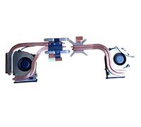 RTDPART CPU del Computer Portatile GPU Ventola Dissipatore di Calore per CLEVO NB50TJ1 NB55TJ1 NB50TK1 NB55TK1 NB50TH NB50TZ NB60TH NB60TJ1 Nuovo