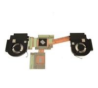 RTDPART Dissipatore di Calore e Ventilatore per Computer Portatile per dell Precision 7730 0JW9JT JW9JT AT26K002ZCL DAP20-AMD256 per Grafica AMD Radeon PRO WX 7100