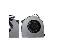 RTDPART Fan della CPU del Computer Portatile per CLEVO W650EH AB7605HX-GE3 6-23-AW150-100
