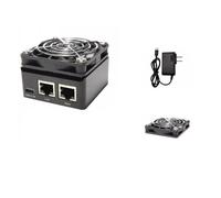 RTDPART Kit di Raffreddamento - Prodotto finito per NanoPi R2S RK3328 Nuovo (32G - Scheda Vuota - Lettore di schede di invio)