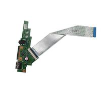 RTDPART Laptop Audio IO Scheda USB per Lenovo Ideapad Yoga 500-14ACL 500-14 Flex 3-1435 Flex3-1435 5C50J67101 46M.03RBD.0002 con Cavo Nuovo