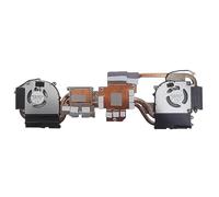 RTDPART Laptop CPU GPU Fan e dissipatore di Calore per CLEVO PD70 PD71 4PIN DC5V 2,5W 0,5A Nuovo