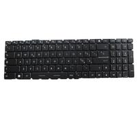 RTDPART Laptop Senza Tastiera Sostitutiva retroilluminata per MSI Alpha 17 C7V Alpha 17 C7VF C7VG Italia IT Nero Senza Cornice