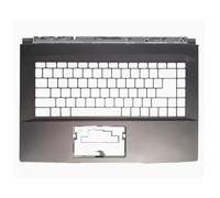 RTDPART Poggiapolsi Grigio per Laptop per MSI Thin A15 B7VE B7VF B7U B7UC B7UCX Thin 15 B13VE B13VF B13UC B13UCX B12VE B12U B12UC B12UCX MS-16R8 16RK Senza touchpad Nuovo