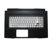 RTDPART Poggiapolsi in plastica Nera per Laptop per MSI Sword 17 A13V A13VE A13VF Senza touchpad, Nuovo