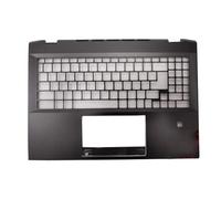 RTDPART Poggiapolsi Nero per Laptop per MSI Summit E16 Flip Evo A11M A11MT A12M A12MT A13M A13MT Senza touchpad Nuovo