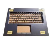 RTDPART Poggiapolsi per Laptop per Acer TravelMate Spin P4 TMP414RN-51 MP414RN-51-54QW NX.VP4AA.003 Blu-Grigio Nuovo