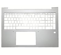 RTDPART Poggiapolsi per Laptop per HP EliteBook 860 G11 865 G11 Bauletto Color Argento con Tastiera in Layout Inglese (Stati Uniti)