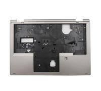 RTDPART Poggiapolsi per Laptop per Lenovo ThinkPad L390 Yoga (Tipo 20NT, 20NU) 02DL926 5CB0W35037 Maiuscolo con Foro per Impronte digitali Argento Nuovo