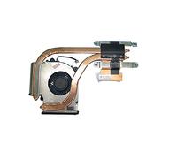 RTDPART Portable Ventola della CPU DFS4510055M20T FKNB e Spugna Termica per CLEVO NB50TH NB50TZ NB55TK1 NB60TH 6-31-NB502-K11-DFS451005M20T FKNB 4PIN