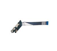 RTDPART Scheda del Pulsante di Alimentazione del Computer Portatile per Lenovo Ideapad S340-15 S340-15IWL S340-15IWL Touch 5C50S24908 81N8 con Cavo