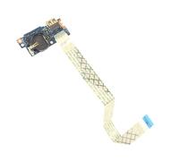 RTDPART Scheda di Circuito IO del Lettore di schede USB/SD del Computer Portatile con Cavo per dell per Inspiron 3580 03M3RD 3M3RD LS-G716P NBX00028E00 EDI56 CAL50_IO_Board_FFC Nuovo